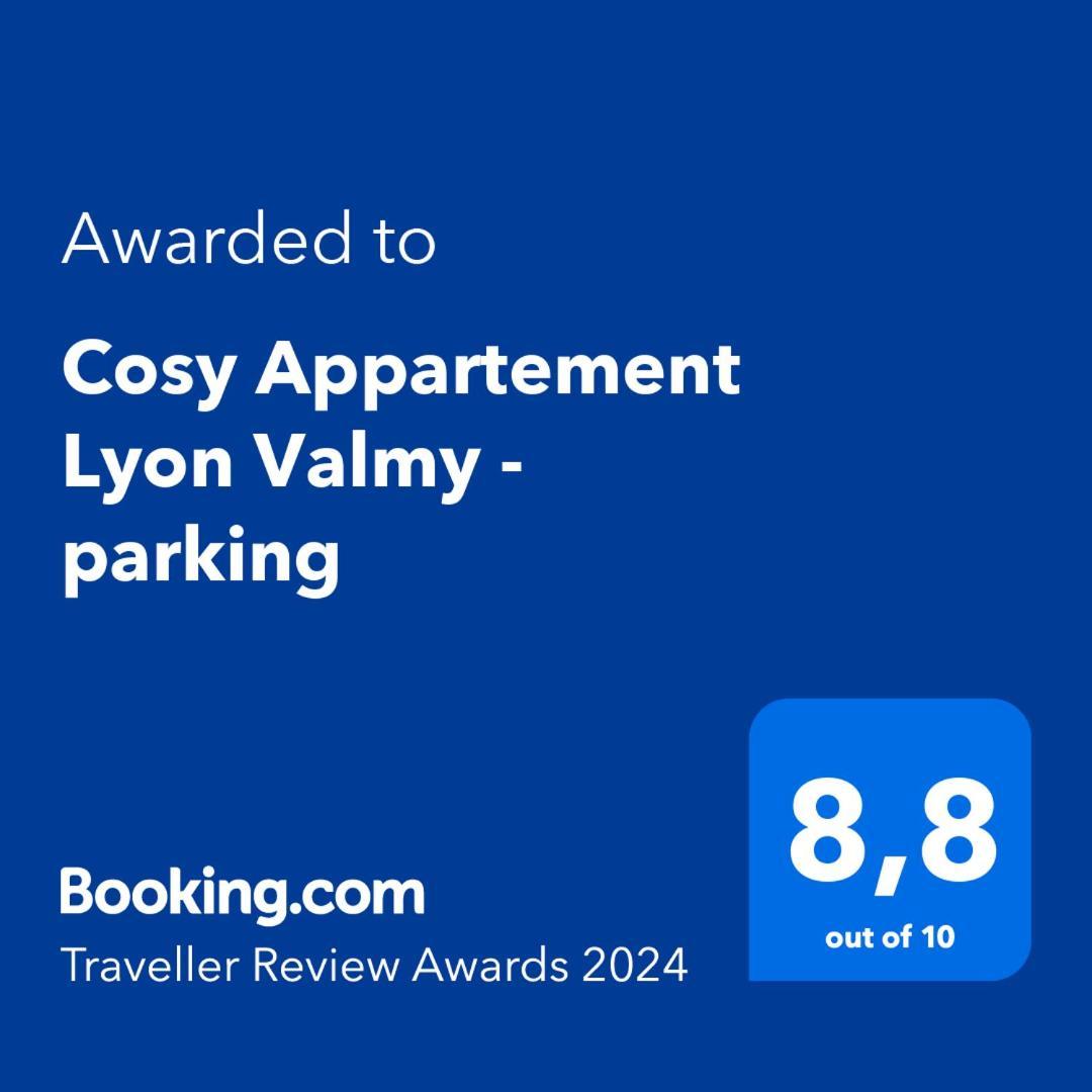 Cosy Appartement Lyon Valmy - Parking מראה חיצוני תמונה